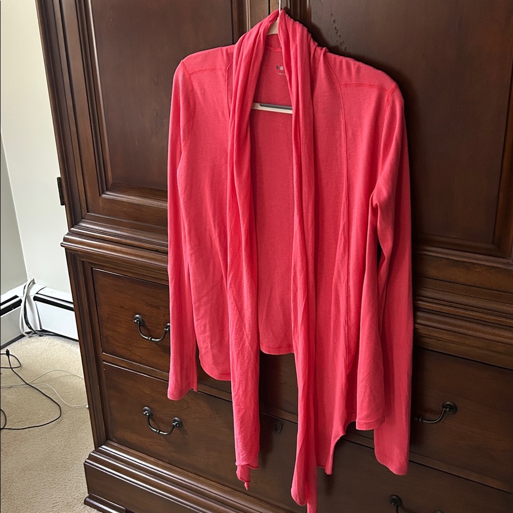 Three Dots Nordstrom Women's Soft Open Front Lightweight Long Sleeve Cardigan